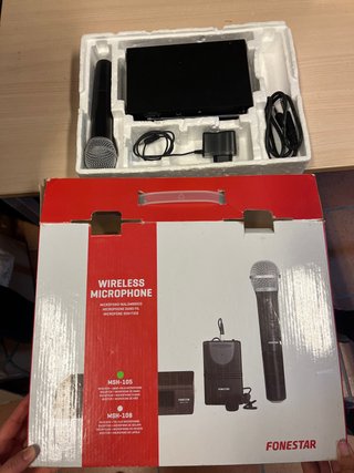 Micrófono Inalámbrico Fonestar MSH-105