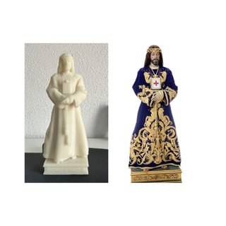 Padre Jesús del Rescate de Murcia- Resina 10cm