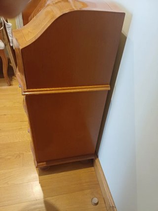 Cómoda escritorio antiguo madera