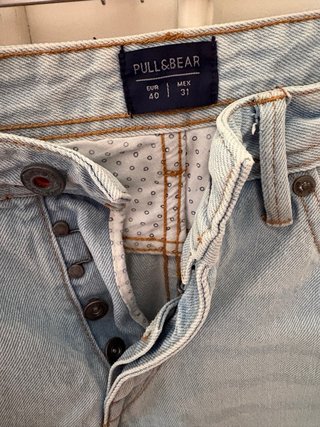Bermuda vaquera Pull&Bear azul Talla 40