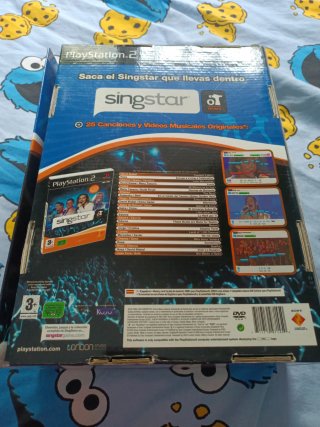 Pack SingStar blueBBVA PS2 Karaoke