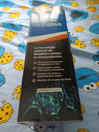 Pack SingStar blueBBVA PS2 Karaoke