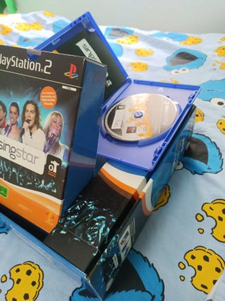 Pack SingStar blueBBVA PS2 Karaoke