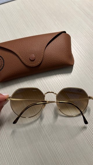 Occhiali da sole Ray-Ban donna oro/marrone