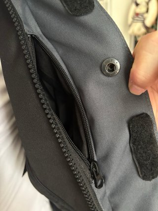 Cazadora  Moto 4 Estaciones Gris/Negro Talla L