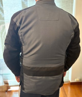 Cazadora  Moto 4 Estaciones Gris/Negro Talla L