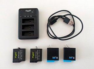 GoPro HERO 8 Black y 4 baterias