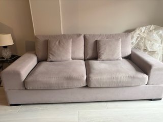 Sofá Dasha Jalouse Maison 3 plazas beige