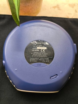 Sony CD Walkman D-EJ361 Azul/Blanco