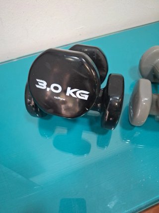 Mancuernas Vinilo 2 y 3 Kg