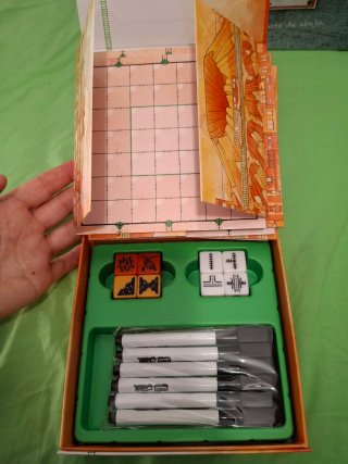Juego de mesa Railroad Ink Edición Rojo Abrasador