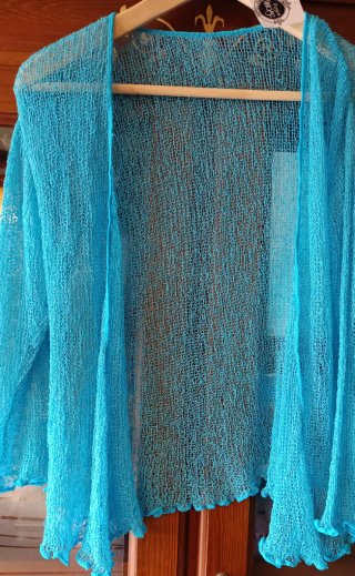 Chaqueta Verano Ligera Azul/Turquesa