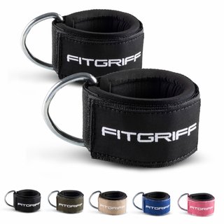 Tobilleras Fitgriff Gym (Negras)