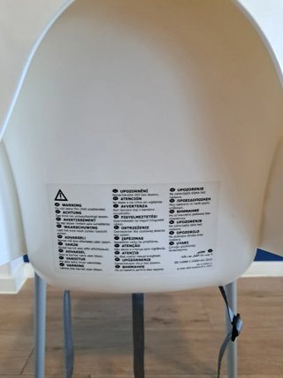 Trona Ikea Blanca Plástico