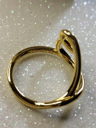 Anillo Pandora Corazón Chapado Oro 14k