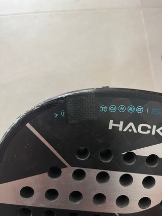 Bullpadel Hack 03 reparada carbono