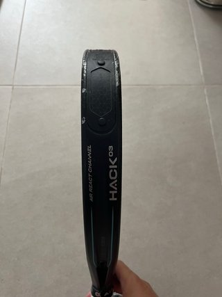 Bullpadel Hack 03 reparada carbono