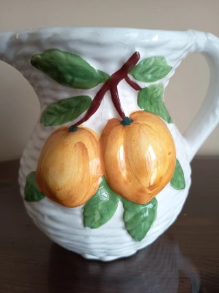 Jarra Vintage Manises Frutas