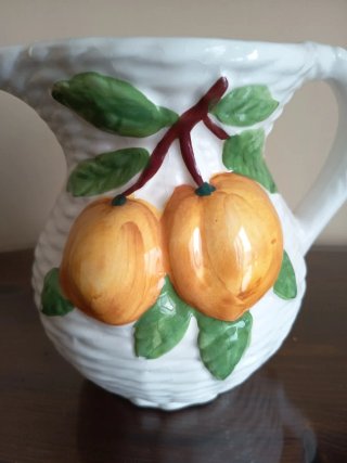 Jarra Vintage Manises Frutas