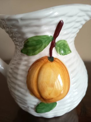 Jarra Vintage Manises Frutas