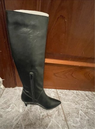 Botas piel verde oscuro suela antideslizante