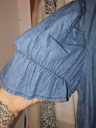 Vestido vaquero corto