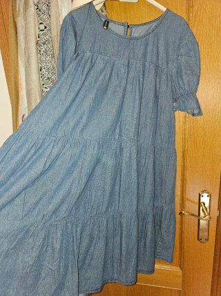 Vestido vaquero corto