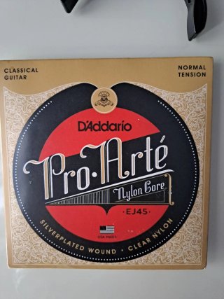 Cejilla y Cuerdas D'Addario Pro-Arte EJ45