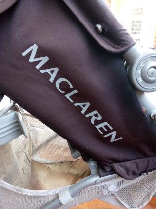 Silla de paseo para bebé MacLaren plegable