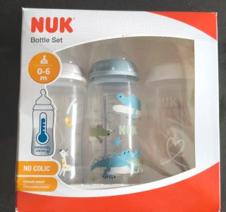 Pack 3 Biberones NUK 300ml
