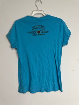 Camiseta Harley-Davidson Azul Chica