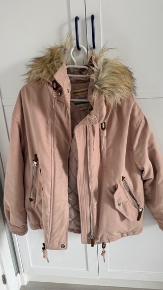 Cazadora Rosa Palo Pull&Bear Talla S