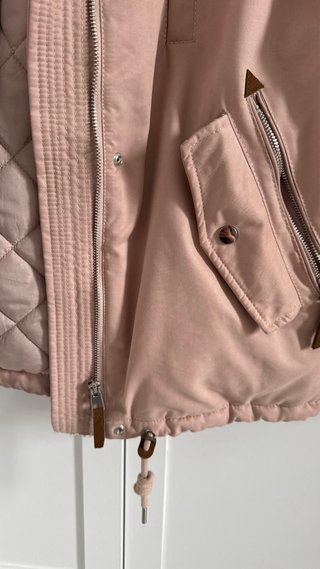 Cazadora Rosa Palo Pull&Bear Talla S