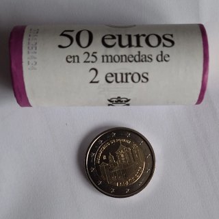 2 Euro España 2026 Monasterio de Poblet