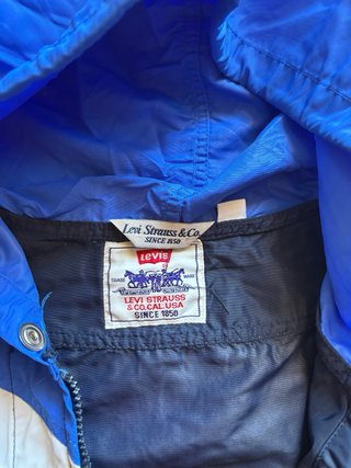 Giacca a vento Levi's Vintage USA - Colorblock Blu