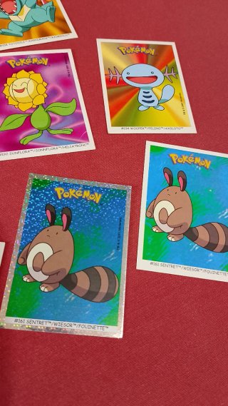 Lote 11 Cromos Pokémon Nintendo 2001