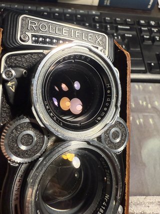 Cámara Rolleiflex Twin Lens Reflex