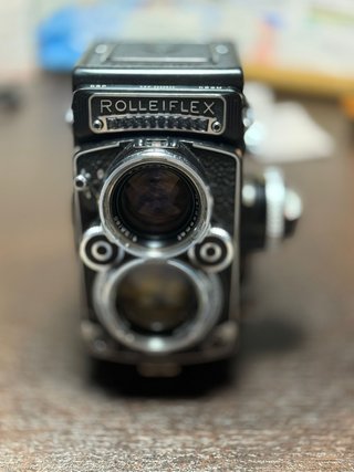 Cámara Rolleiflex Twin Lens Reflex