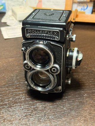 Cámara Rolleiflex Twin Lens Reflex