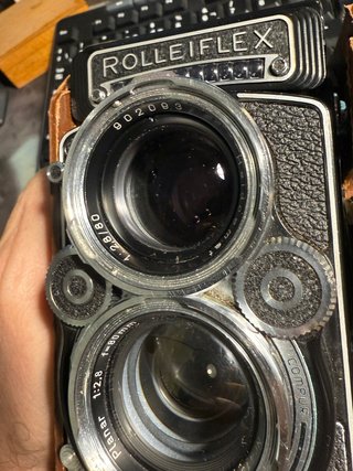 Cámara Rolleiflex Twin Lens Reflex