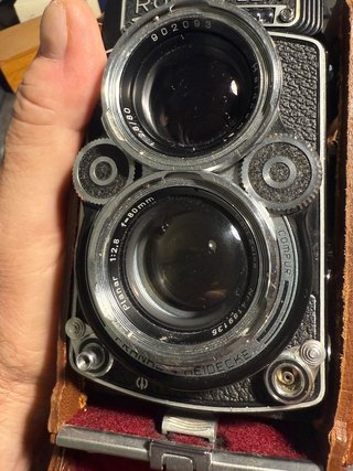 Cámara Rolleiflex Twin Lens Reflex