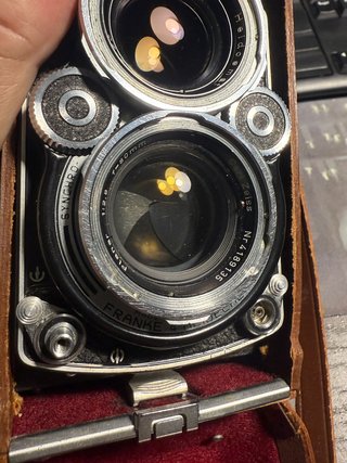 Cámara Rolleiflex Twin Lens Reflex