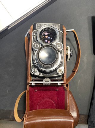 Cámara Rolleiflex Twin Lens Reflex