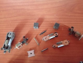 Despiece motores Scalextric (piezas sueltas)