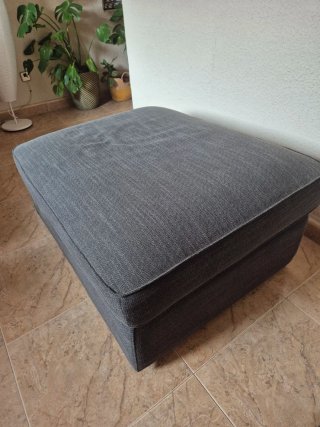 Reposapiés Ikea KIVIK Gris Oscuro Mueble Almacen