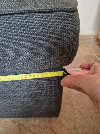 Reposapiés Ikea KIVIK Gris Oscuro Mueble Almacen