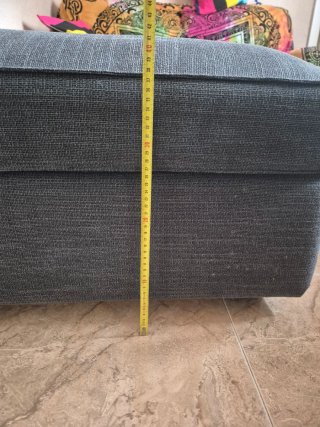 Reposapiés Ikea KIVIK Gris Oscuro Mueble Almacen