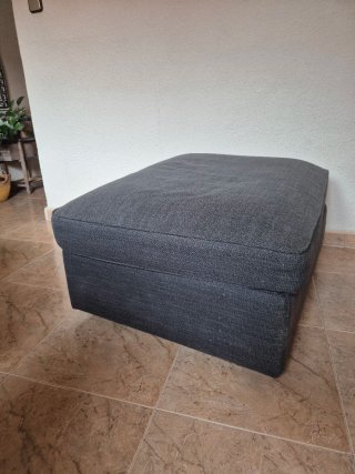 Reposapiés Ikea KIVIK Gris Oscuro Mueble Almacen