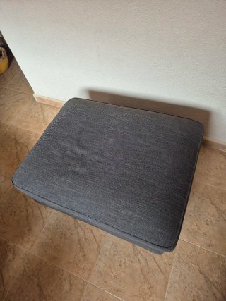 Reposapiés Ikea KIVIK Gris Oscuro Mueble Almacen