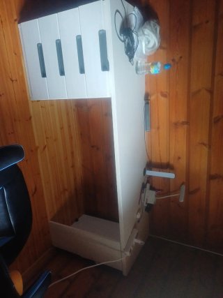 Cama nido de 90X180 y mesa de escritorio con cajon